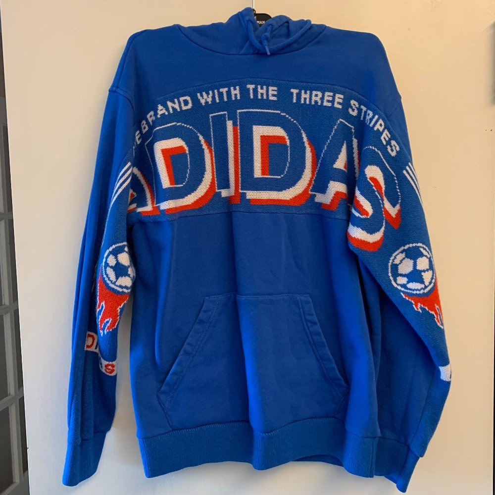 Adidas Soccer Scarf Sweatshirt